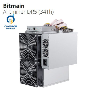 Moneta del DCR di Bitmain Antminer Dr5 34th/S Decred Minerstat che estrae 175x279x238MM