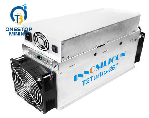 Macchina d'estrazione di Algorithm SHA256 2100W Bitcoin del minatore di Innosilicon T2t 26th/S Asic