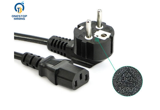 cavi dei cavi del gruppo di alimentazione di Parts del minatore di 1.5m 1.8m 2m Asic per il minatore di elettronica