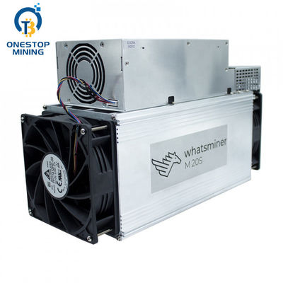 minatore estraente usato/nuovo di Whatsminer M20s sessantacinquesimo 48W Asic Btc in azione