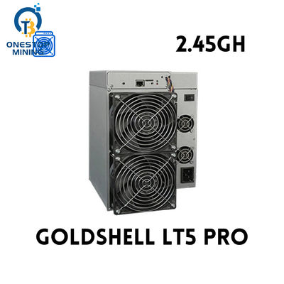 L'estrazione mineraria Goldshell Lt5 pro 2450m di Asic con la seconda mano dell'alimentazione elettrica del gruppo di alimentazione ha letto per spedire