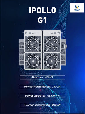 Moneta di sorriso di G1 Mini From Ipollo 2800W 40G/S che estrae lo stagno di Asic