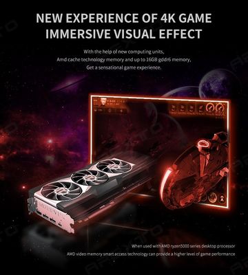 Carta grafica di Radeon Rx 6800 Xt 16gb Gddr6 Oc di gioco di Msi per il pc di gioco