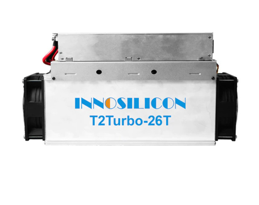 Macchina d'estrazione di Algorithm SHA256 2100W Bitcoin del minatore di Innosilicon T2t 26th/S Asic