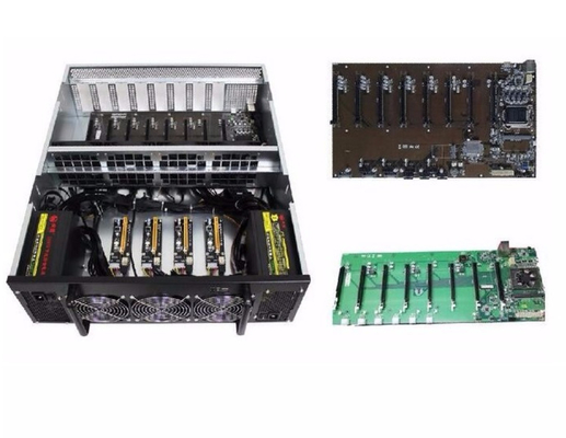 Minatore 1660 di Ethereum della carta grafica di gigabyte del Ti 6Gb di Gtx del minatore 8 di Gpus Asic Rig