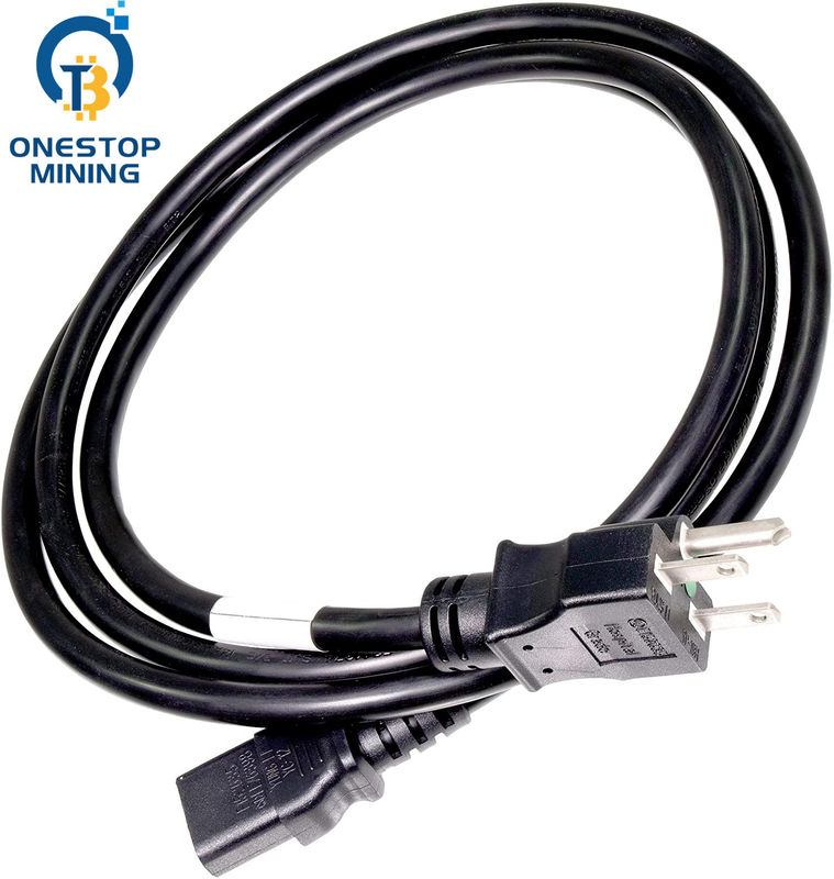 Il minatore Power Supply Cords di Asic della spina di UE cabla 1.5m 1.8m 2m