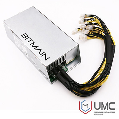 APW7 gruppo di alimentazione Bitmain di Antminer dell'alimentazione elettrica del gruppo di alimentazione L3+ L3++ A9 Z1 S15 T15 S9j Z9 S9i S9